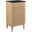 Render 18 Inch Bathroom Vanity In Oak Black