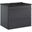 Render 24 Inch Wall Mount Bathroom Vanity In Gray Black