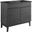 Render 36 Inch Bathroom Vanity In Charcoal Black
