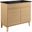 Render 36 Inch Bathroom Vanity In Oak Black