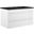 Render 36 Inch Wall Mount Bathroom Vanity In White Black