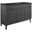 Render 48 Inch Double Sink Bathroom Vanity In Charcoal Black