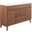 Render 48 Inch Single Sink Bathroom Vanity In Walnut/White