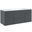 Render 48 Inch Wall Mount Bathroom Vanity In Gray White EEI-5801-GRY-WHI
