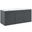 Render 48 Inch Wall Mount Bathroom Vanity In Gray White EEI-5802-GRY-WHI