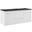 Render 48 Inch Wall Mount Bathroom Vanity In White Black EEI-5802-WHI-BLK