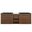 Render 62 Inch Wall-Mount Double Sink Bathroom Vanity In Walnut Black
