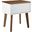 Render End Table EEI-3345-WAL-WHI