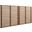 Render Wall Mount King Headboard In Walnut
