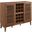 Render Walnut Bar Cabinet