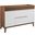 Render Walnut White 48 Inch Single Bathroom Vanity Cabinet