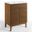 Render Walnut White Bathroom Vanity in Walnut White