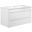 Render White 36 Inch Wall-Mount Bathroom Vanity
