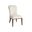 Rendezvous Lambeth Upholstered Side Chair In Cream