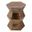 Renzo 16 Inch Stainless Steel Modern End Table In Copper