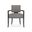 Reserved Seating Arm Chair In Gray