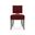 Reserved Seating Side Chair In Red