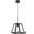 Resolute 1 Light Black Pendant LD4061D10BK