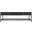 Retreat Pole Rattan Cocktail Table In Dark Wood