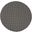 Reversible 8' x 8' Indoor Outdoor Round Rug In Black