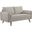 Revive Beige Upholstered Fabric Loveseat EEI-3091-BEI