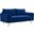 Revive Performance Velvet Sofa In Navy