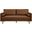 Revive Upholstered Vegan Leather Sofa In Brown