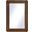 Revolve Oak Veneer Mirror In Brown