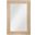 Revolve Oak Veneer Mirror In Natural