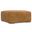 Rex Genuine Leather Ottoman In Sienna