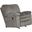 Reyes Graphite Lay Flat Power Recliner