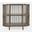 Rhapsody 36 Inch Open Storage Console Bookcase In Chestnut