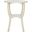 Rhodes Antique White Round Pedestal Accent Table