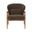 Rhodes Club Chair In Nettle and Brown