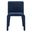 Rhodes Fabric Upholstered Dining Chair In Navy