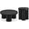 Rhodes Occasional Table Set In Black