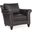 Richardson Stationary Chair 8-Way Tie In Charcoal