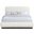 Rigby Boucle Fabric Queen Bed In Cream