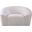 Riley Velvet Chair In Cream