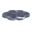 Rimini Clover Shaped Marble Tray In Black