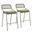 Rio Barstool Set of 2 In Green