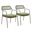 Rio Dining Chair Set of 2 In Green