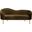 Ritz Velvet Loveseat In Brown