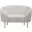 Ritz Velvet Chair In Cream