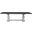 River Place Trestle Table Set In Riverstone White and Tobacco