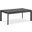 Riverside Aluminum Outdoor Patio Coffee Table In Gray