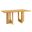 Rivian 70 Inch Wood Rectangular Dining Table In Oak