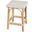 Riviera Rattan Square 24 Inch H Counter Stool In Tan