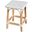 Riviera Square 24 Inch H Rattan Counter Stool In Glossy White