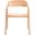 Rivo Elegant Dining Chair In Natural